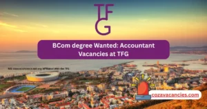 BCom degree Wanted: Accountant Vacancies at TFG