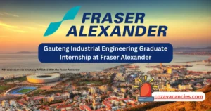 Gauteng Industrial Engineering Graduate Internship at Fraser Alexander