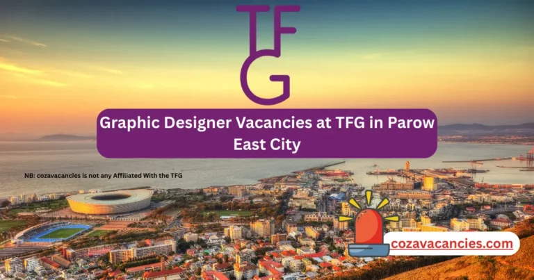 Graphic Designer Vacancies at TFG in Parow East City