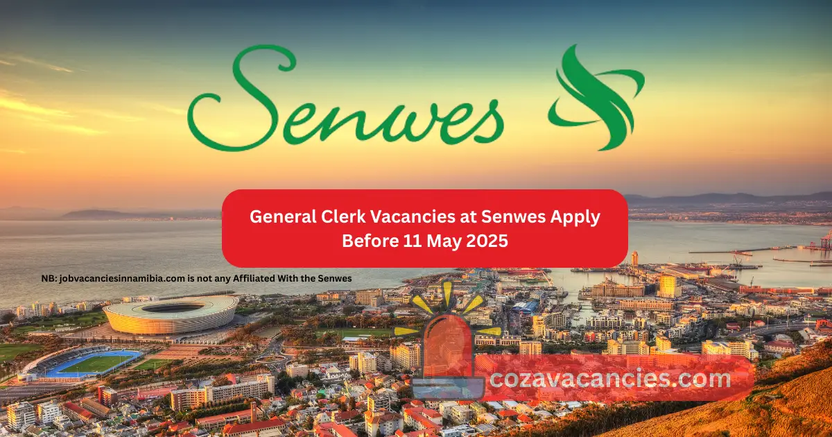General Clerk Vacancies at Senwes Apply Before 11 May 2025