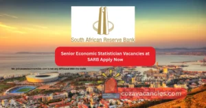 Senior Economic Statistician Vacancies at SARB Apply Now