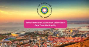 Senior Technician Automation Vacancies at Cape Town Municipality